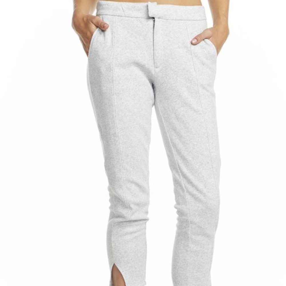 Cotton Fleece Cigarette Pant